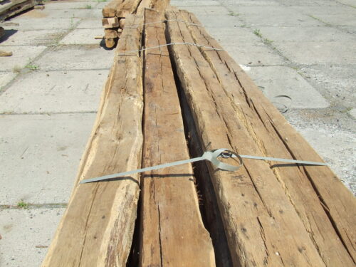 Reclaimed oak beams